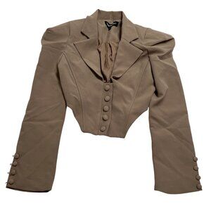 Wander Doll Georgia Blazer in Taupe